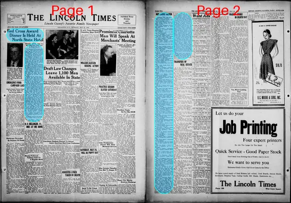 Page thumbnail for The Lincoln Times