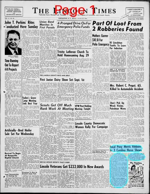 Page thumbnail for The Lincoln Times