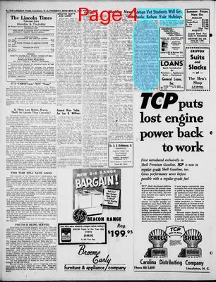 Page thumbnail for The Lincoln Times