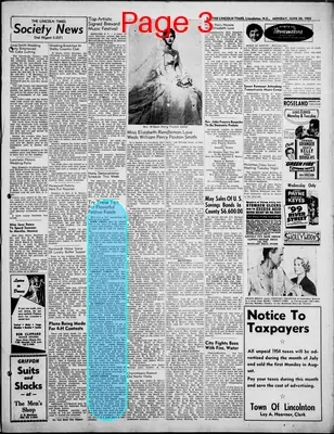 Page thumbnail for The Lincoln Times