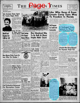 Page thumbnail for The Lincoln Times