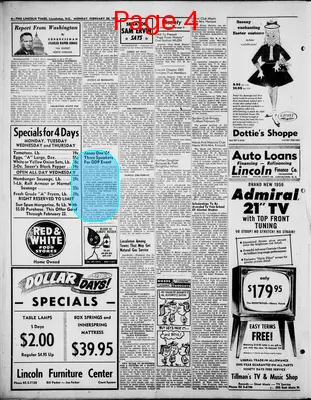 Page thumbnail for The Lincoln Times