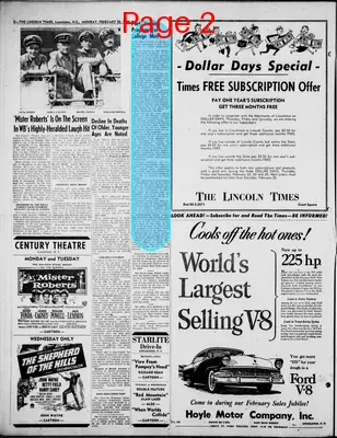 Page thumbnail for The Lincoln Times