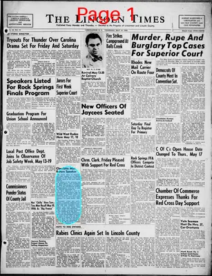 Page thumbnail for The Lincoln Times