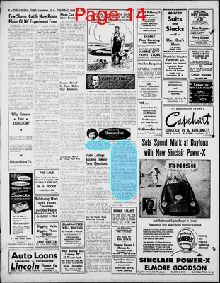 Page thumbnail for The Lincoln Times
