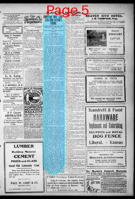 Page thumbnail for The Beaver Herald