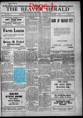 Page thumbnail for The Beaver Herald