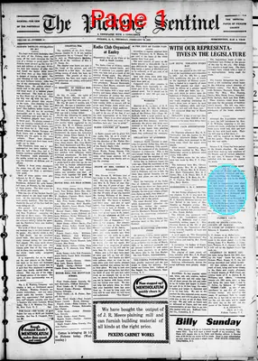 Page thumbnail for The Pickens Sentinel