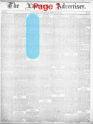 Page thumbnail for The Laurens Advertiser