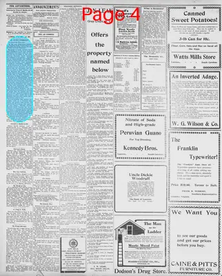 Page thumbnail for The Laurens Advertiser