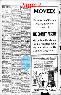 Page thumbnail for The County Record