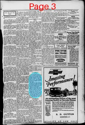 Page thumbnail for The County Record