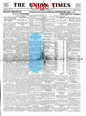 Page thumbnail for The Union Times