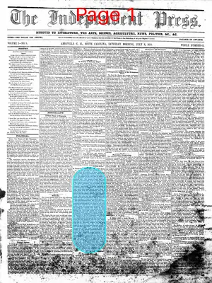 Page thumbnail for The Independent Press