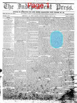 Page thumbnail for The Independent Press