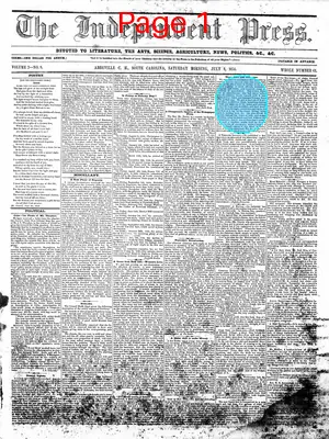 Page thumbnail for The Independent Press
