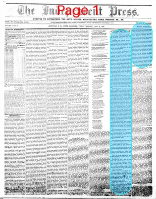 Page thumbnail for The Independent Press