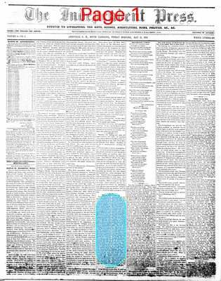 Page thumbnail for The Independent Press