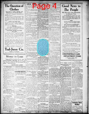 Page thumbnail for The Chesterfield Advertiser