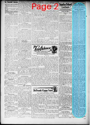 Page thumbnail for The Chesterfield Advertiser