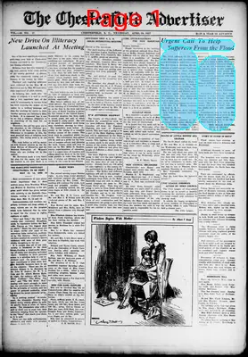 Page thumbnail for The Chesterfield Advertiser