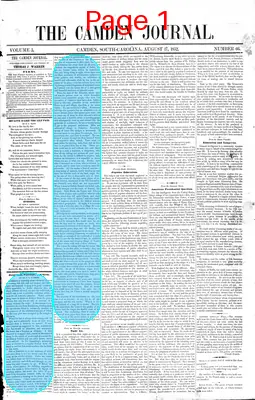 Page thumbnail for Camden Journal