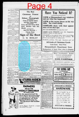 Page thumbnail for Heppner Gazette
