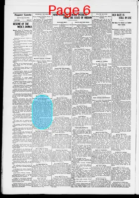 Page thumbnail for Heppner Gazette