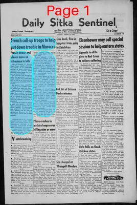 Page thumbnail for Daily Sitka Sentinel And The Arrowhead Press