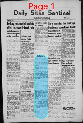 Page thumbnail for Daily Sitka Sentinel And The Arrowhead Press
