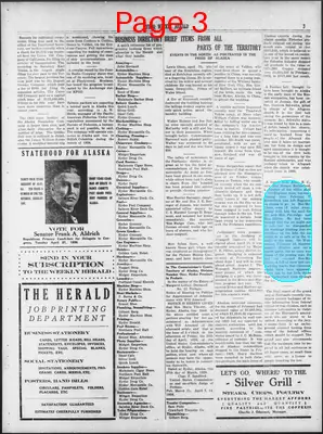 Page thumbnail for Hyder Weekly Herald