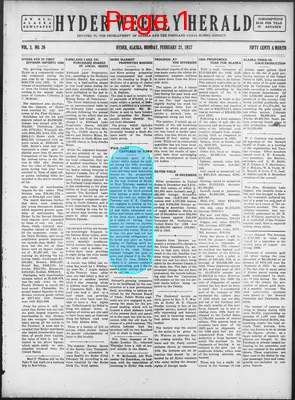 Page thumbnail for Hyder Weekly Herald