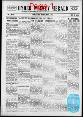 Page thumbnail for Hyder Weekly Herald