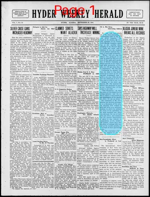 Page thumbnail for Hyder Weekly Herald