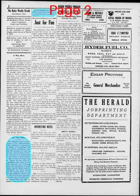 Page thumbnail for Hyder Weekly Herald