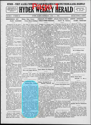 Page thumbnail for Hyder Weekly Herald