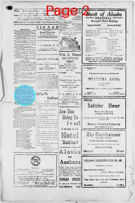 Page thumbnail for The Wrangell Sentinel