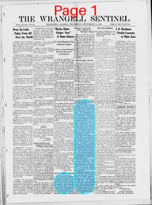 Page thumbnail for The Wrangell Sentinel