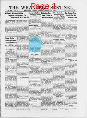 Page thumbnail for The Wrangell Sentinel