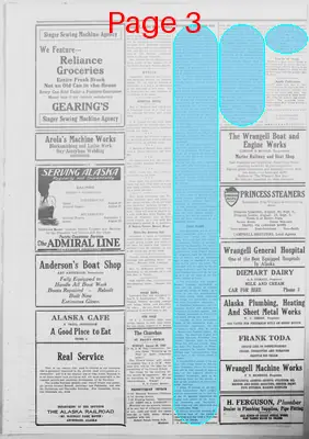 Page thumbnail for The Wrangell Sentinel