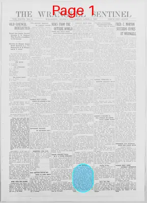 Page thumbnail for The Wrangell Sentinel