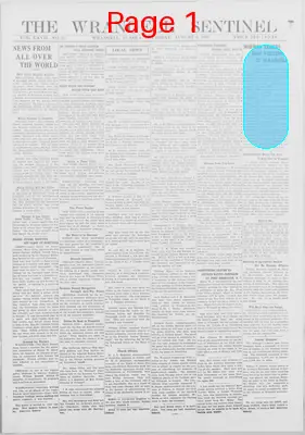 Page thumbnail for The Wrangell Sentinel