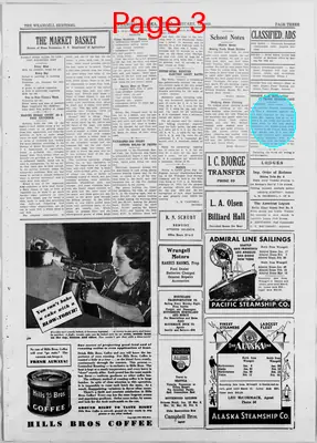Page thumbnail for The Wrangell Sentinel
