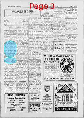 Page thumbnail for The Wrangell Sentinel