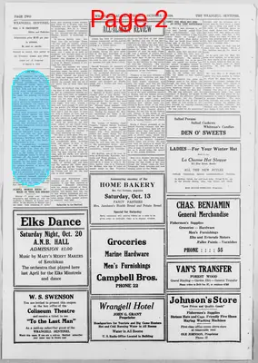 Page thumbnail for The Wrangell Sentinel