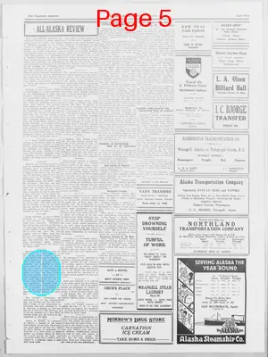 Page thumbnail for The Wrangell Sentinel