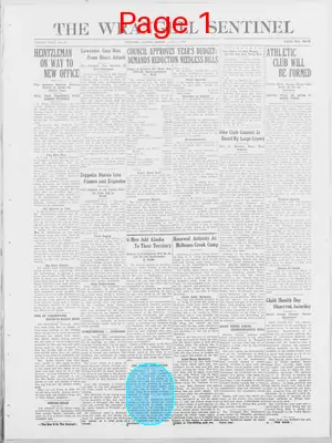 Page thumbnail for The Wrangell Sentinel