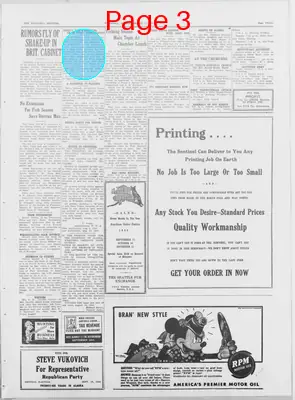 Page thumbnail for The Wrangell Sentinel