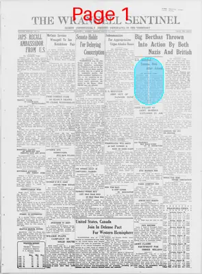 Page thumbnail for The Wrangell Sentinel