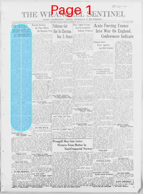 Page thumbnail for The Wrangell Sentinel